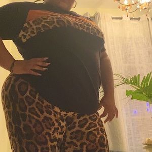 ANIMAL PRINT SHORT SET